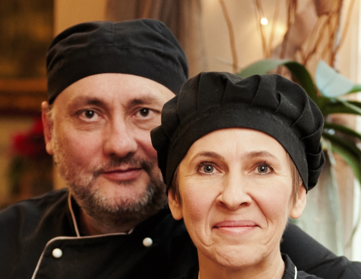 Raffaele & Rita, the founders of Sale & Pepe